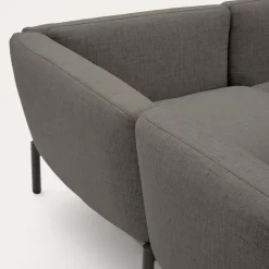 Kave Home Loungeset Sorells 5-Zits Grijs/Naturel