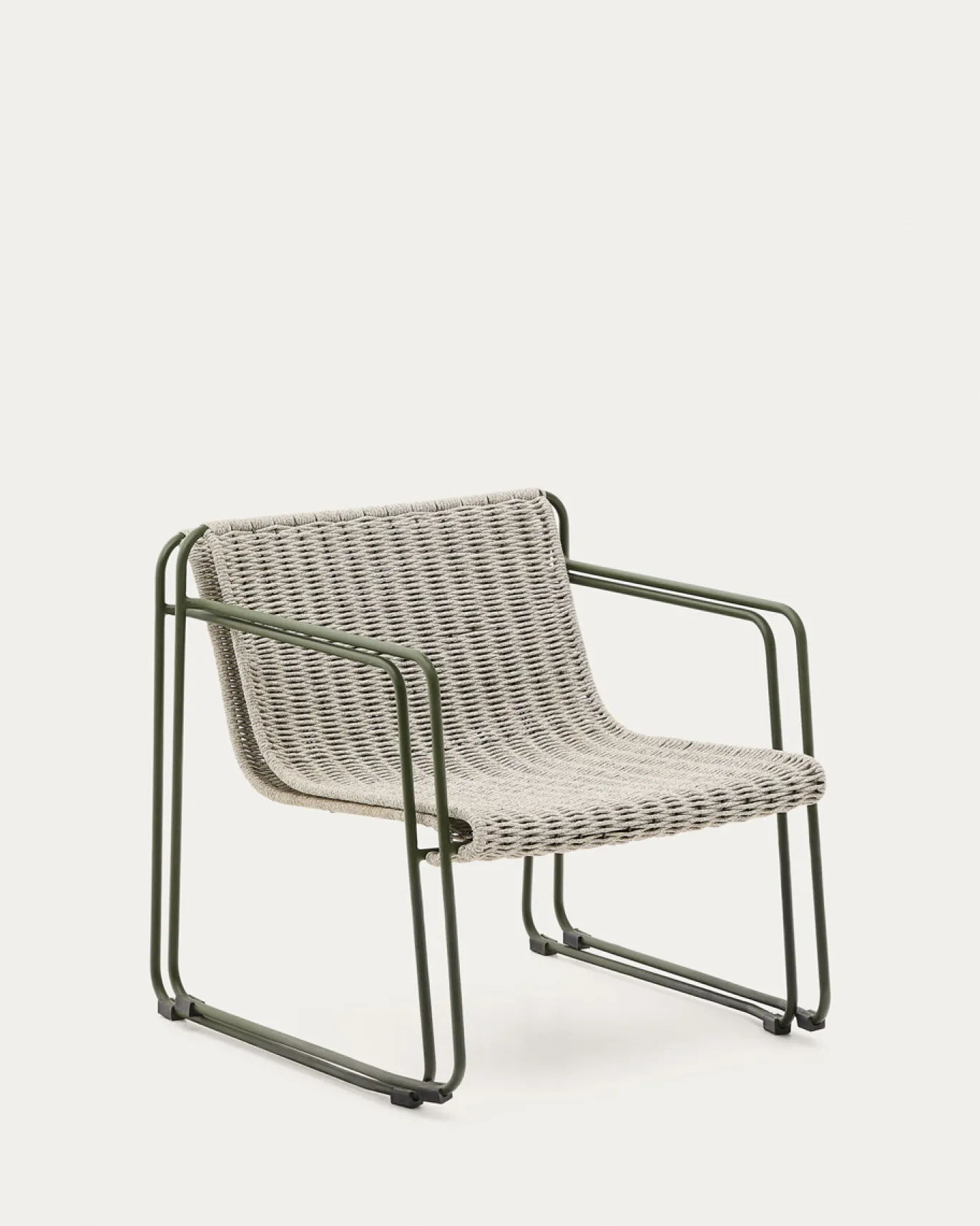 Kave Home Loungestoel Maurina Groen