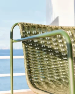 Kave Home Loungestoel Maurina Groen