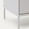 Kave Home Nachtkastje Vedrana 2 Laden Witgelakt Mdf 60x55cm