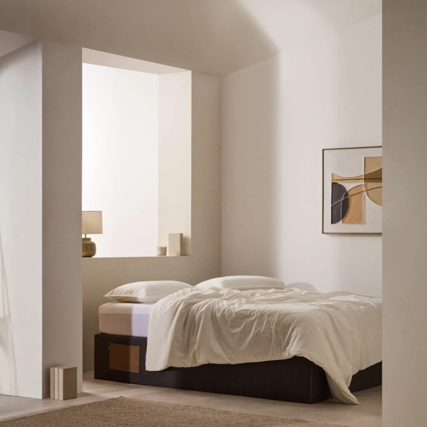 Kave Home Opbergbed Matters Zwart 180x200cm