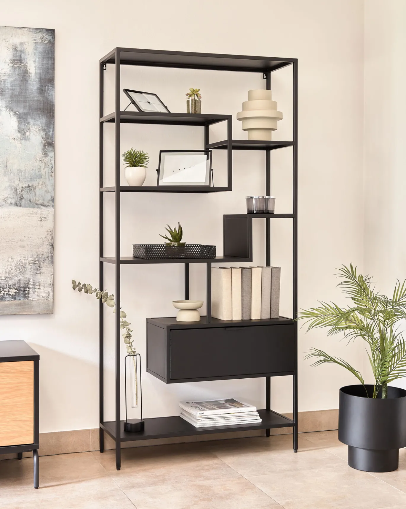 Kave Home Open Wandkast Shantay 80x168cm