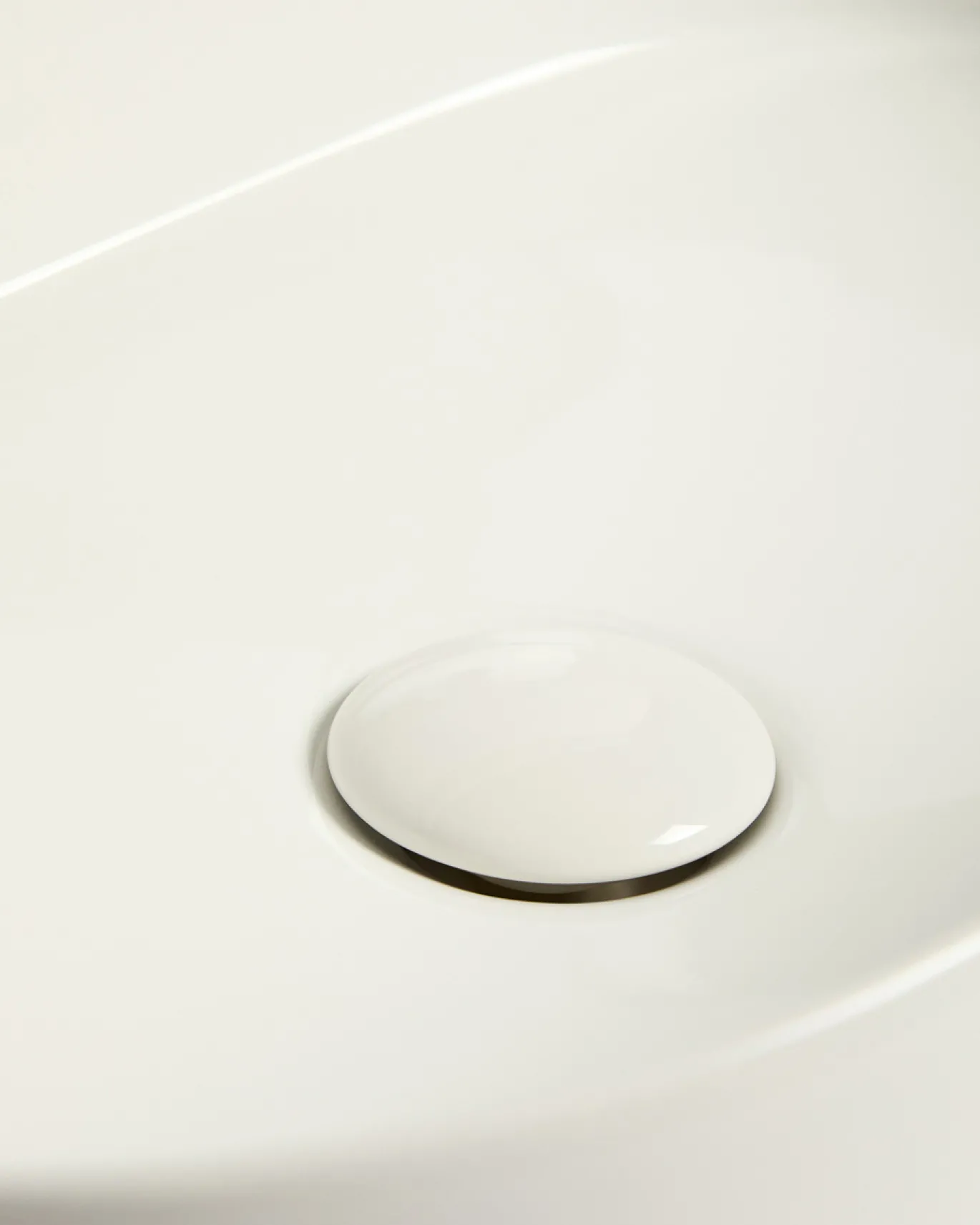 Kave Home Opzetwastafel Ovara Wit Geglazuurd Keramiek 50x31cm