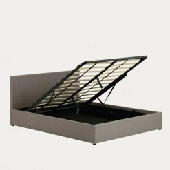 Kave Home Ottoman Bed Nahiri Grijs 180x200cm