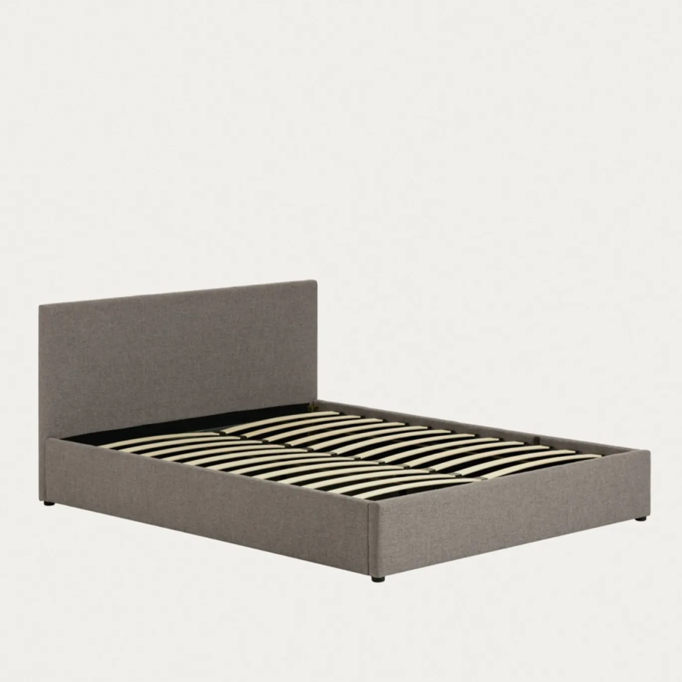 Kave Home Ottoman Bed Nahiri Grijs 180x200cm