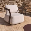 Kave Home Outdoor Fauteuil Tamaris Aluminium Bruin
