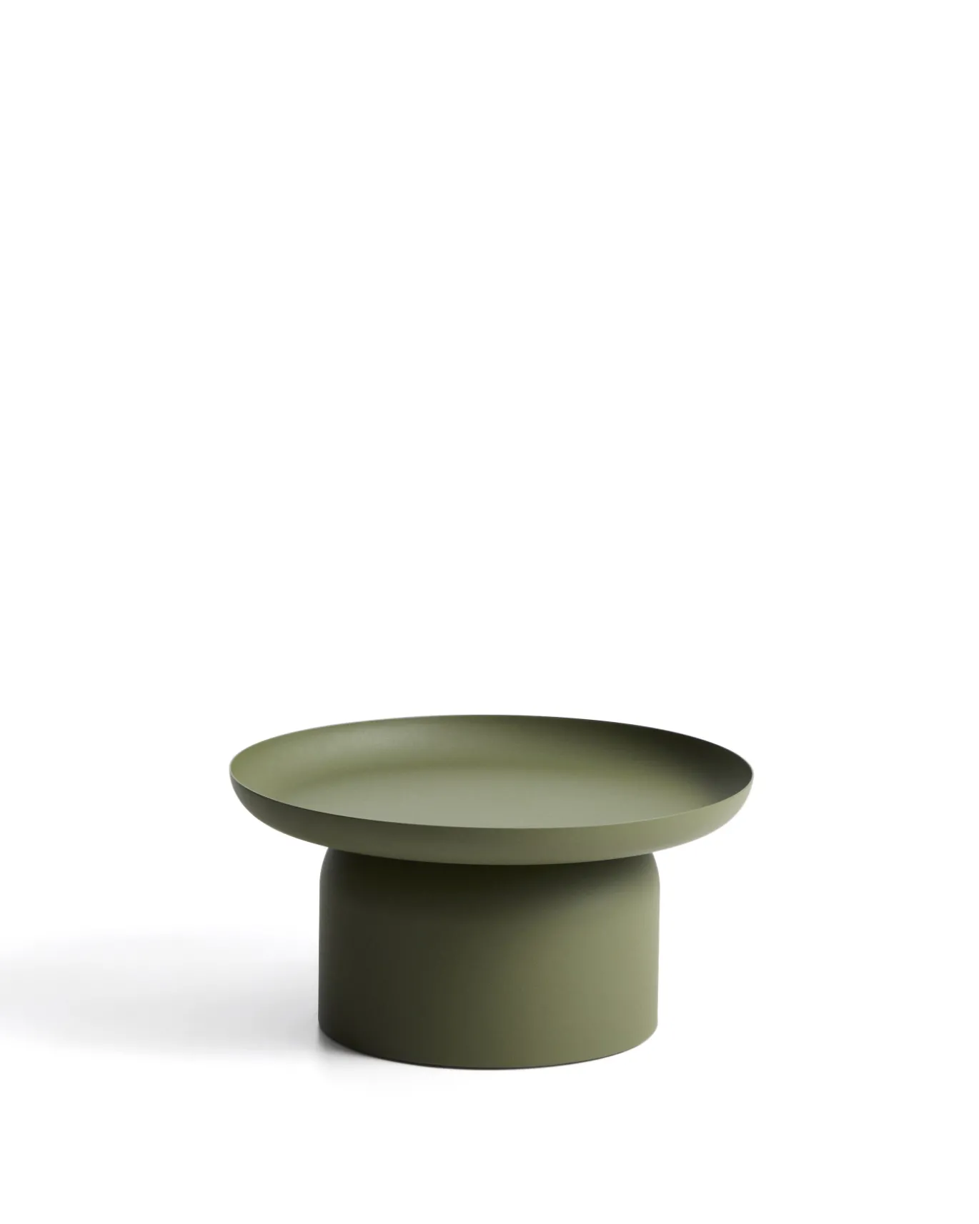 Kave Home Outdoor Salontafel Arcola Aluminium Groen Ø70cm