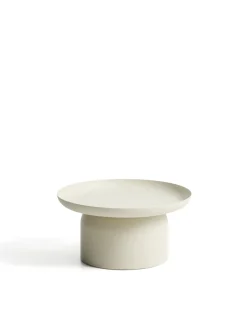 Kave Home Outdoor Salontafel Arcola Aluminium Beige Ø70cm
