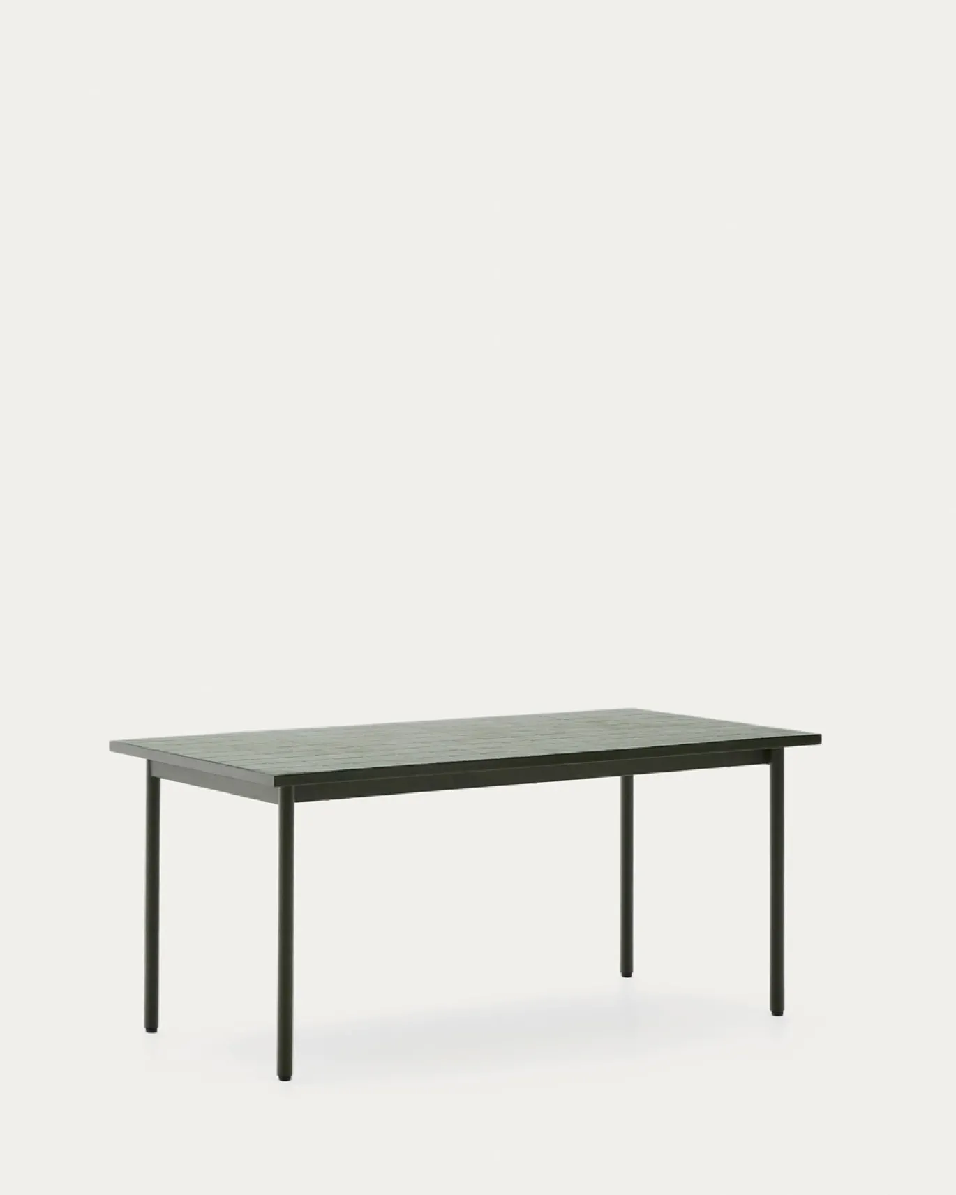 Kave Home Outdoor Tafel Maurina Groen 182x91cm