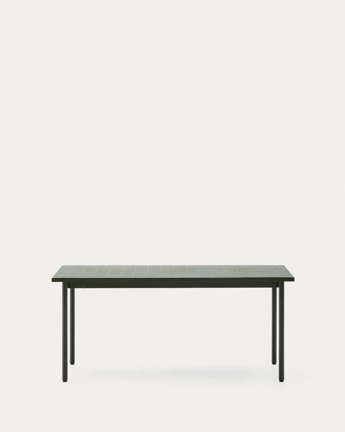 Kave Home Outdoor Tafel Maurina Groen 182x91cm