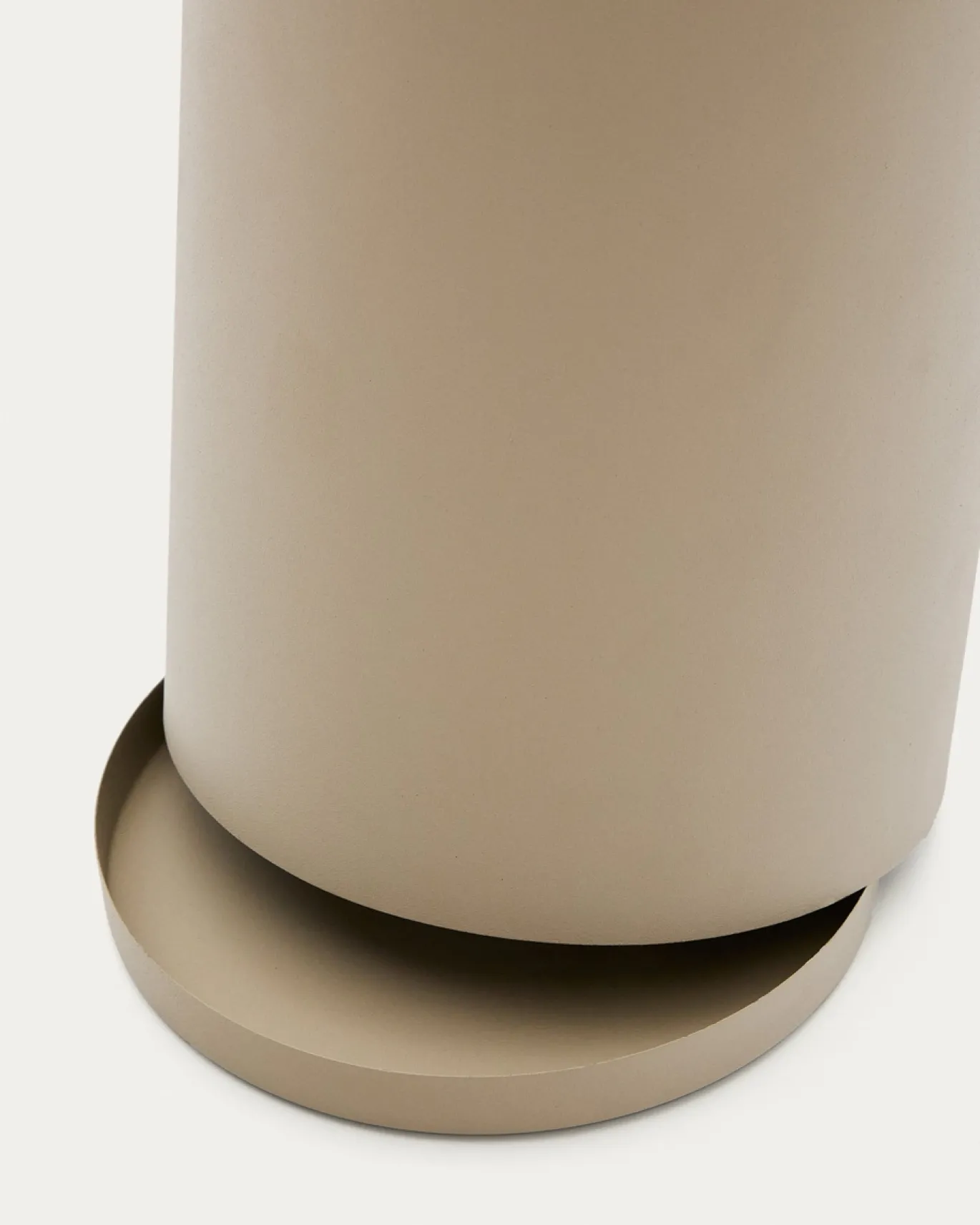 Kave Home Paraplubak Atin Beige Metaal