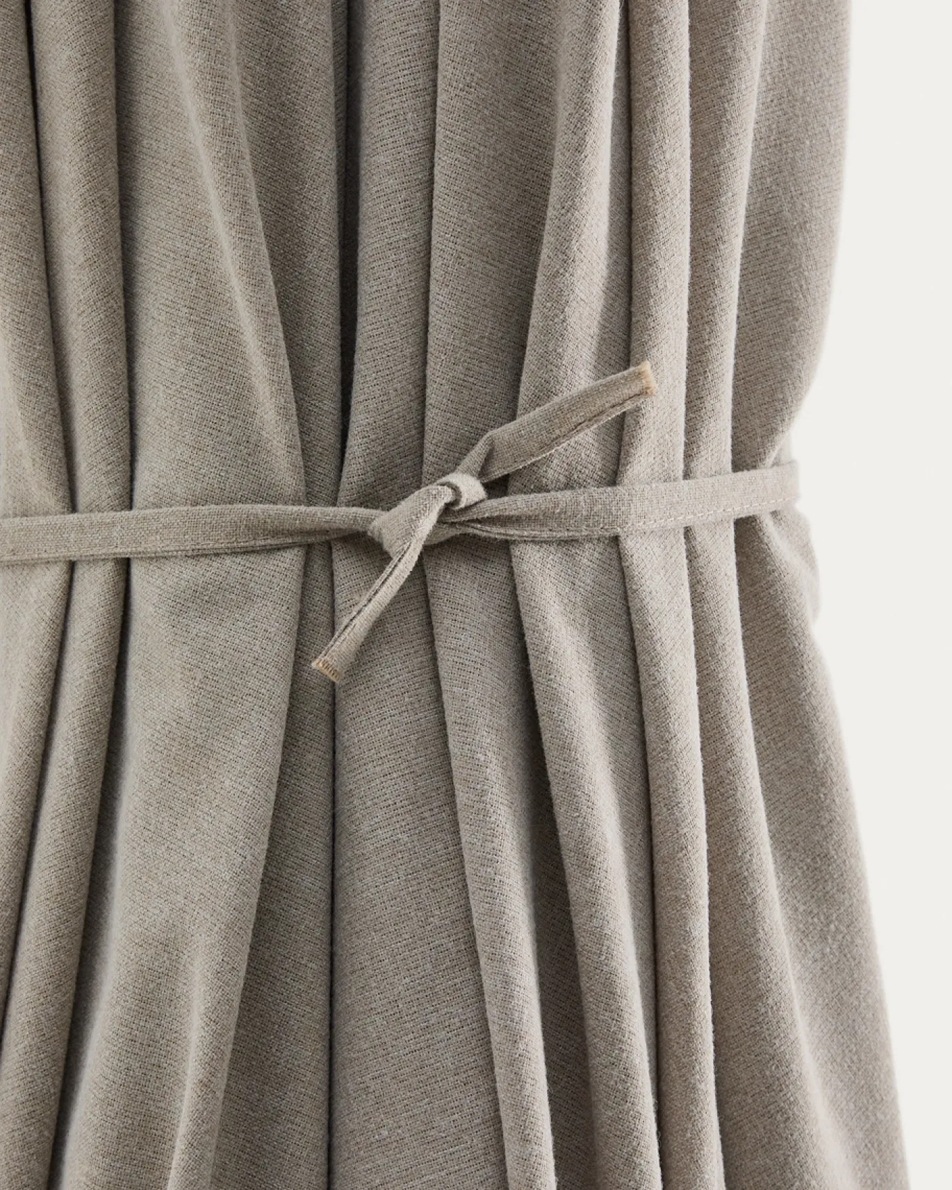 Kave Home Parasol Milna Staal Taupe Beige Ø300cm