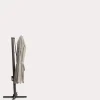 Kave Home Parasol Noli Excentrisch Aluminium Grafiet Beige 300x420cm