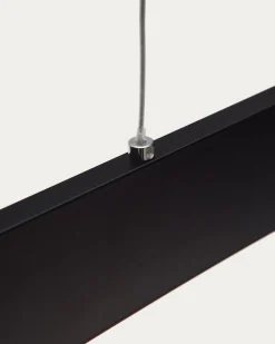 Kave Home Plafondlamp Boadella Zwart