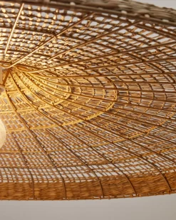 Kave Home Plafondlamp Cruilles Natuurlijk Vezels Ø100cm