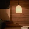 Kave Home Plafondlamp Shenli Albast Ø15cm