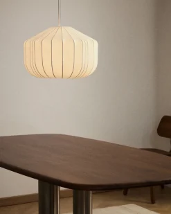Kave Home Plafondlamp Somar Vezels en Stalen Staven Ø51cm