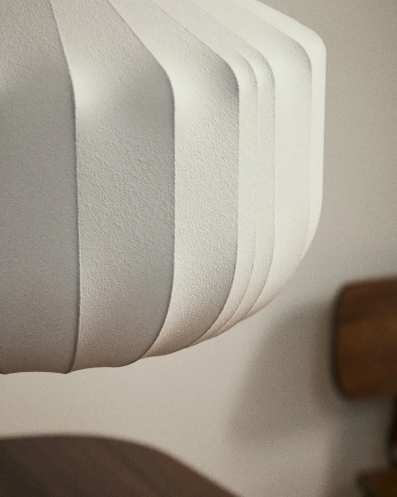 Kave Home Plafondlamp Somar Vezels en Stalen Staven Ø51cm