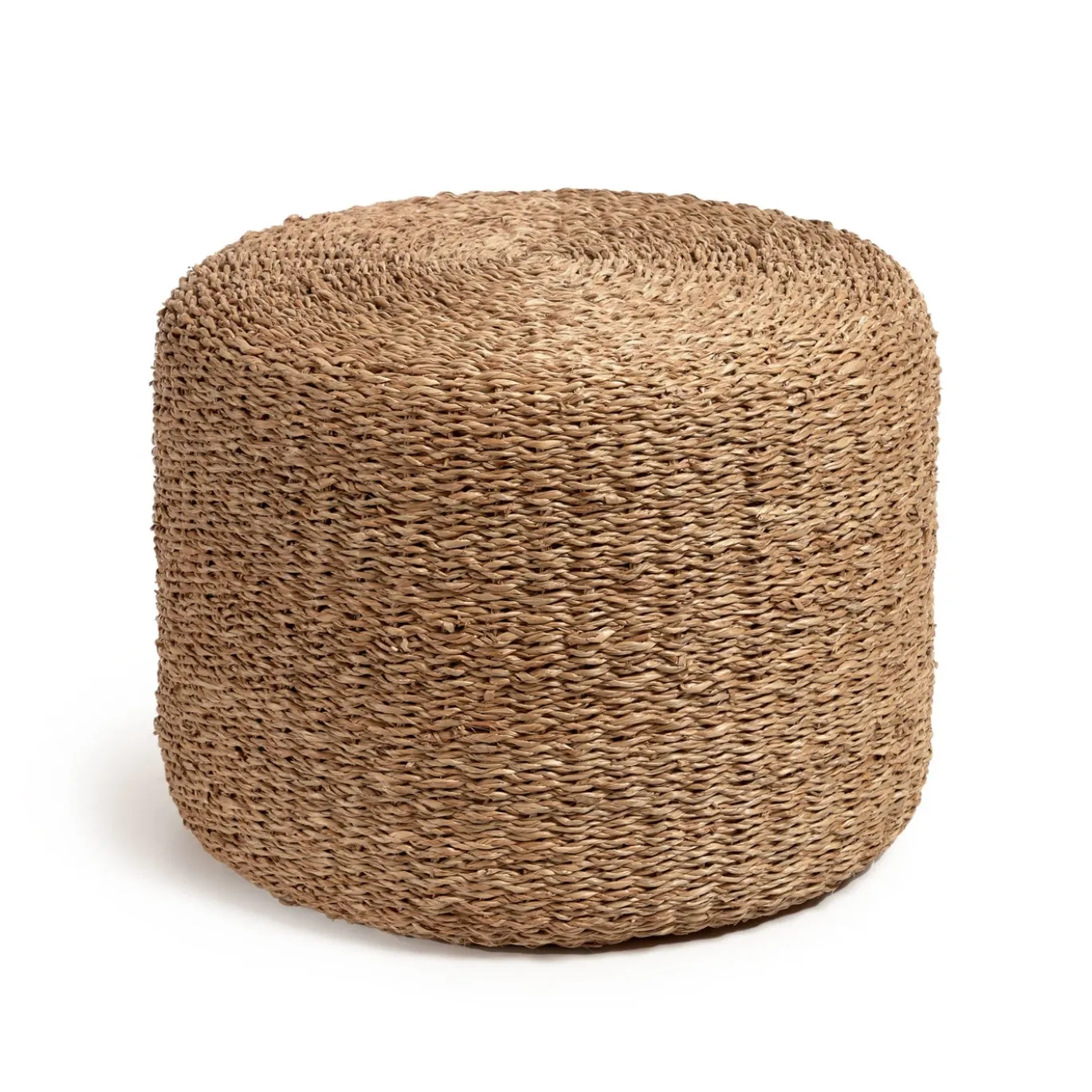 Kave Home Poef Someina Zeegras Ø40cm