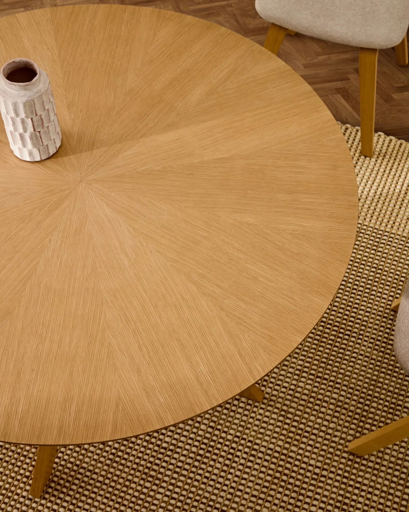 Kave Home Ronde Tafel Naanim Eikenfineer Ø120cm