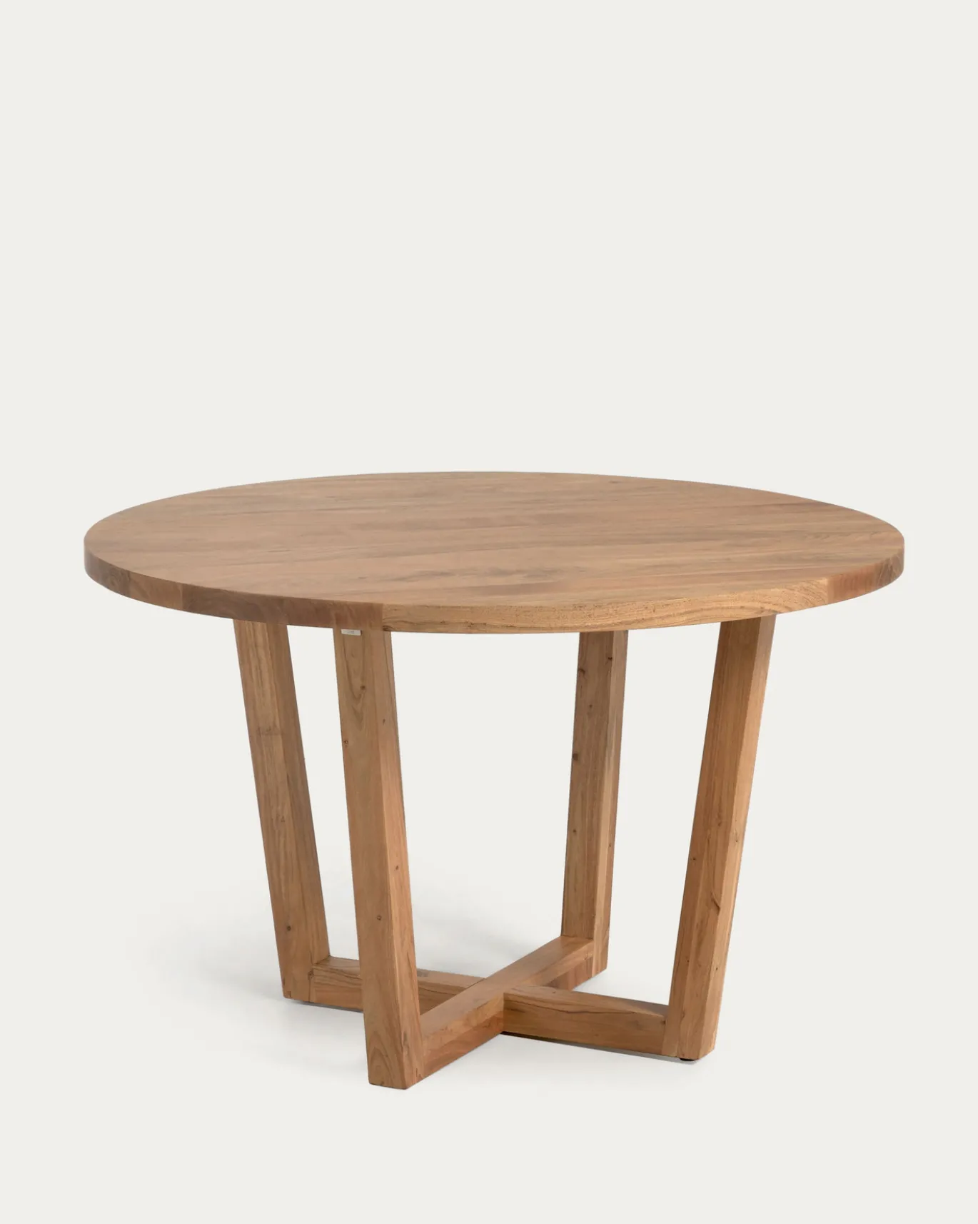 Kave Home Ronde Tafel Nahla Massief Acaciahout Ø120cm