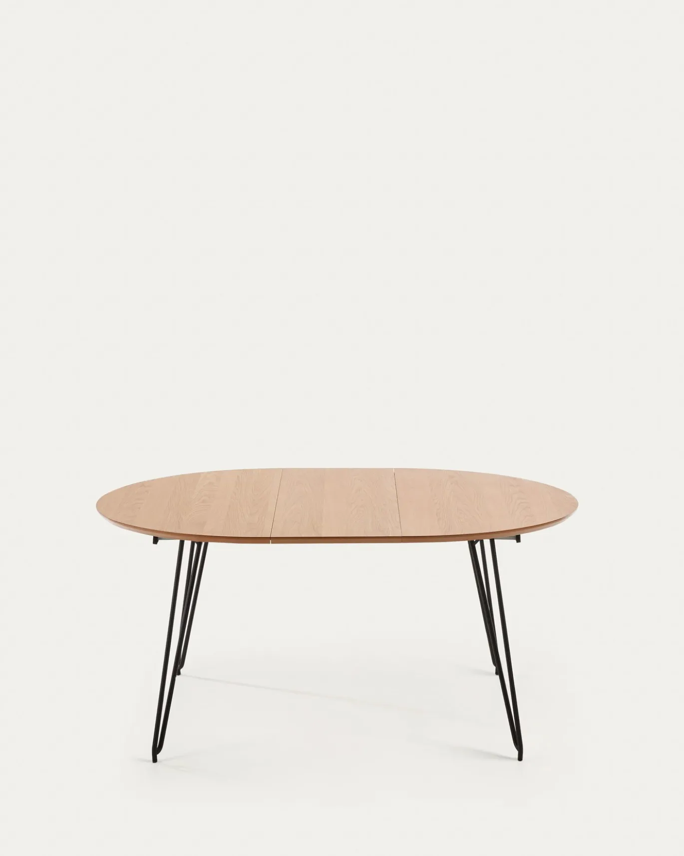 Kave Home Ronde Uitschuifbare Tafel Novac Ø120 (200)x75cm