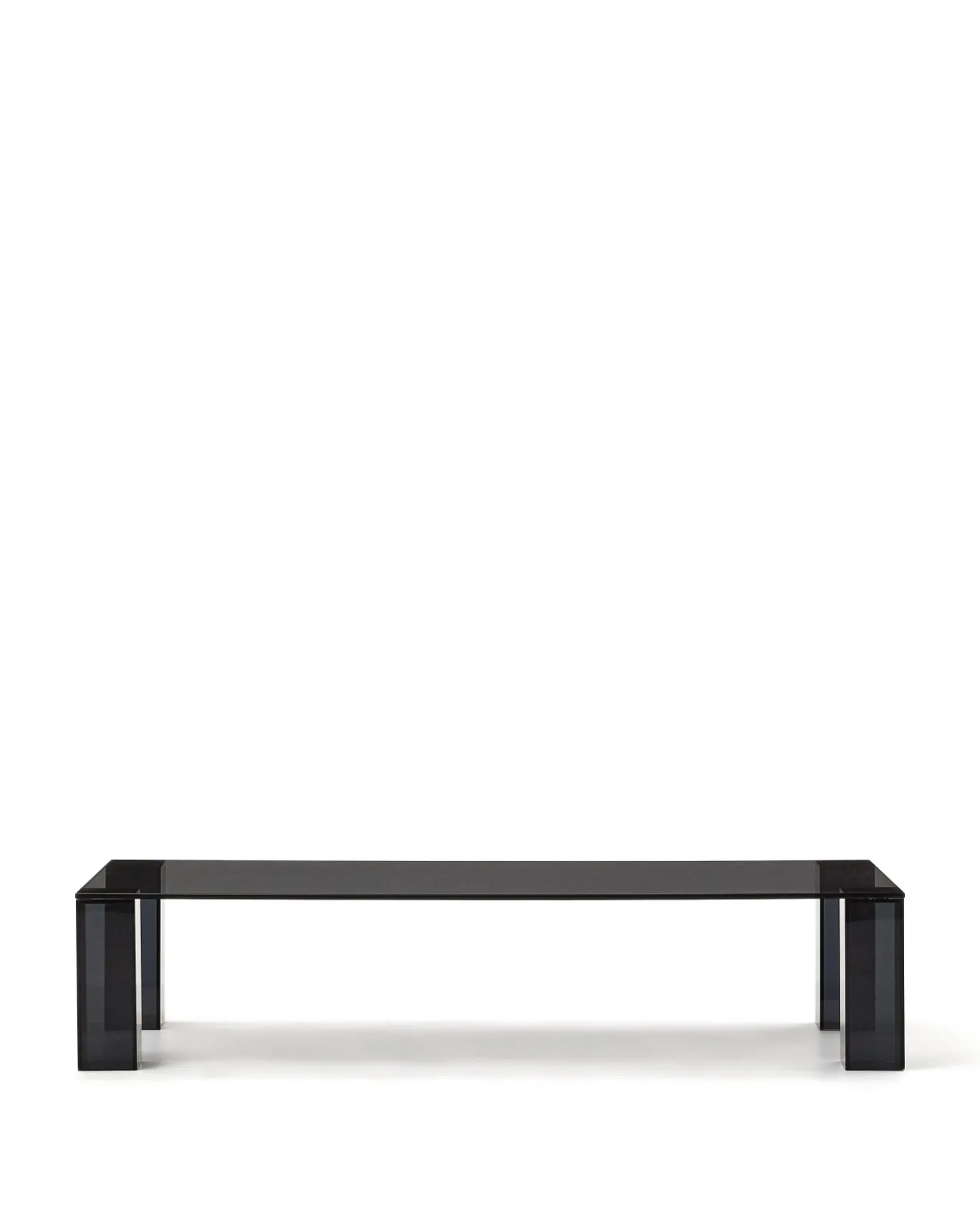 Kave Home Salontafel Adularia Glas Donkergrijs 140cm