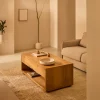 Kave Home Salontafel Alguema Naturel 120cm