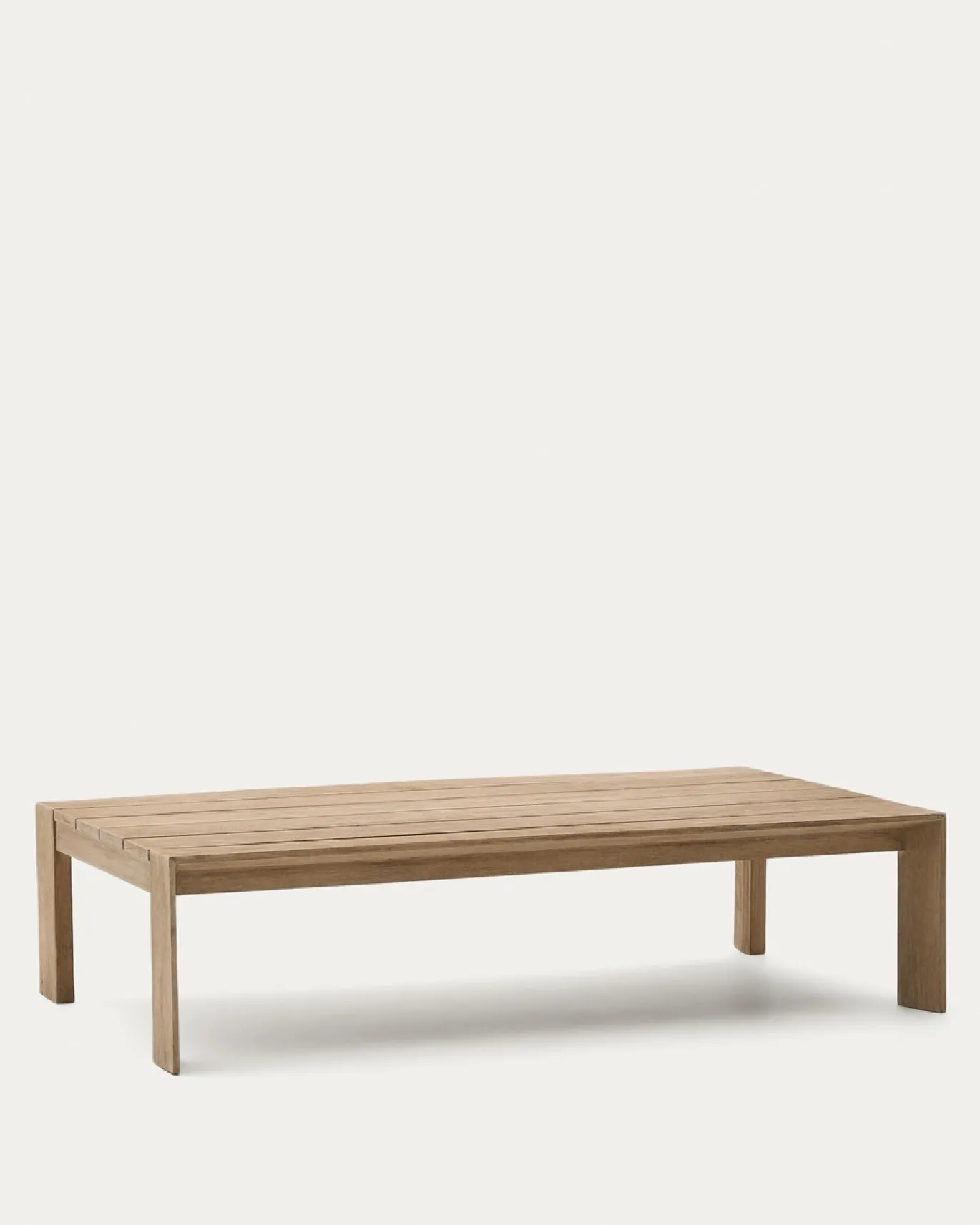 Kave Home Salontafel Ambra Acaciahout 82,5x140cm