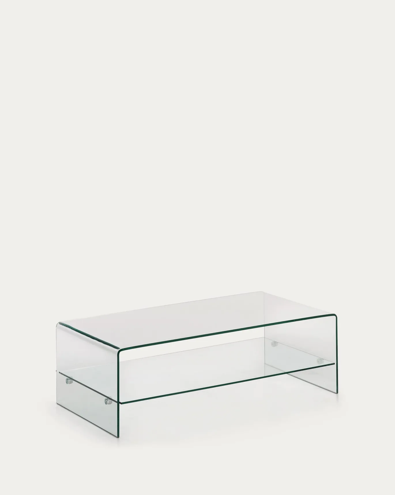 Kave Home Salontafel Burano Glazen 110x55cm