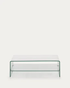 Kave Home Salontafel Burano Glazen 110x55cm