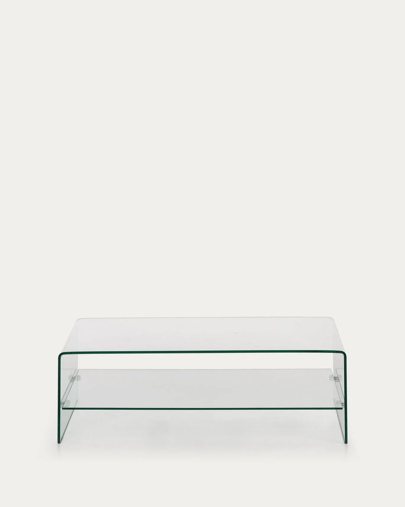 Kave Home Salontafel Burano Glazen 110x55cm