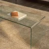 Kave Home Salontafel Burano Glazen 110x50cm