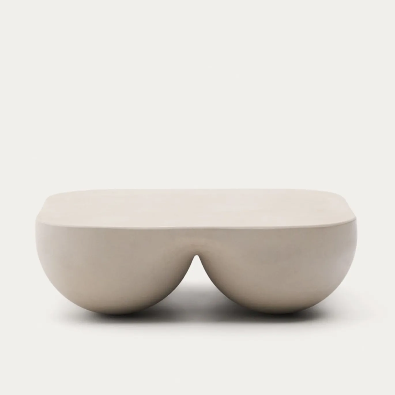 Kave Home Salontafel Colba Outdoor Polystone 100x100cm