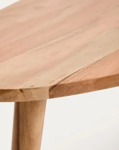 Kave Home Salontafel Duvani Acaciahout Naturel Ø110x60cm