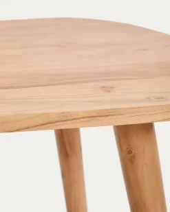 Kave Home Salontafel Duvani Acaciahout Naturel Ø110x60cm