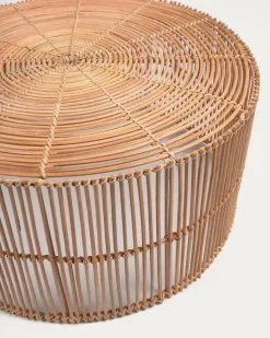 Kave Home Salontafel Elmima Set 2 Rotan Ø66cm / Ø55cm