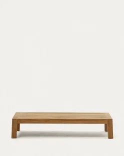 Kave Home Salontafel Forcanera Massief Teakhout 150x71cm