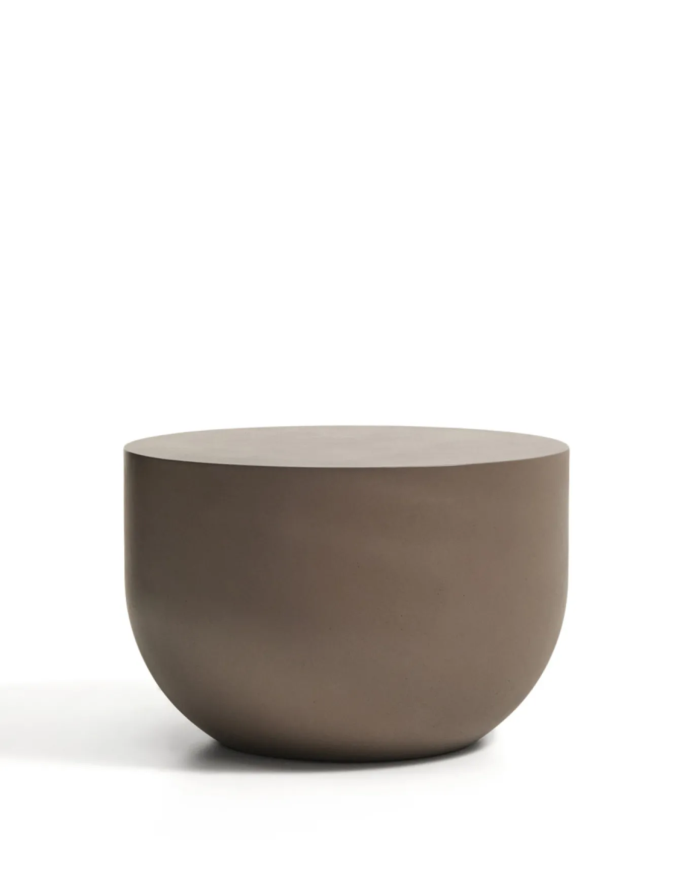 Kave Home Salontafel Garbet Cement Bruin Ø60cm