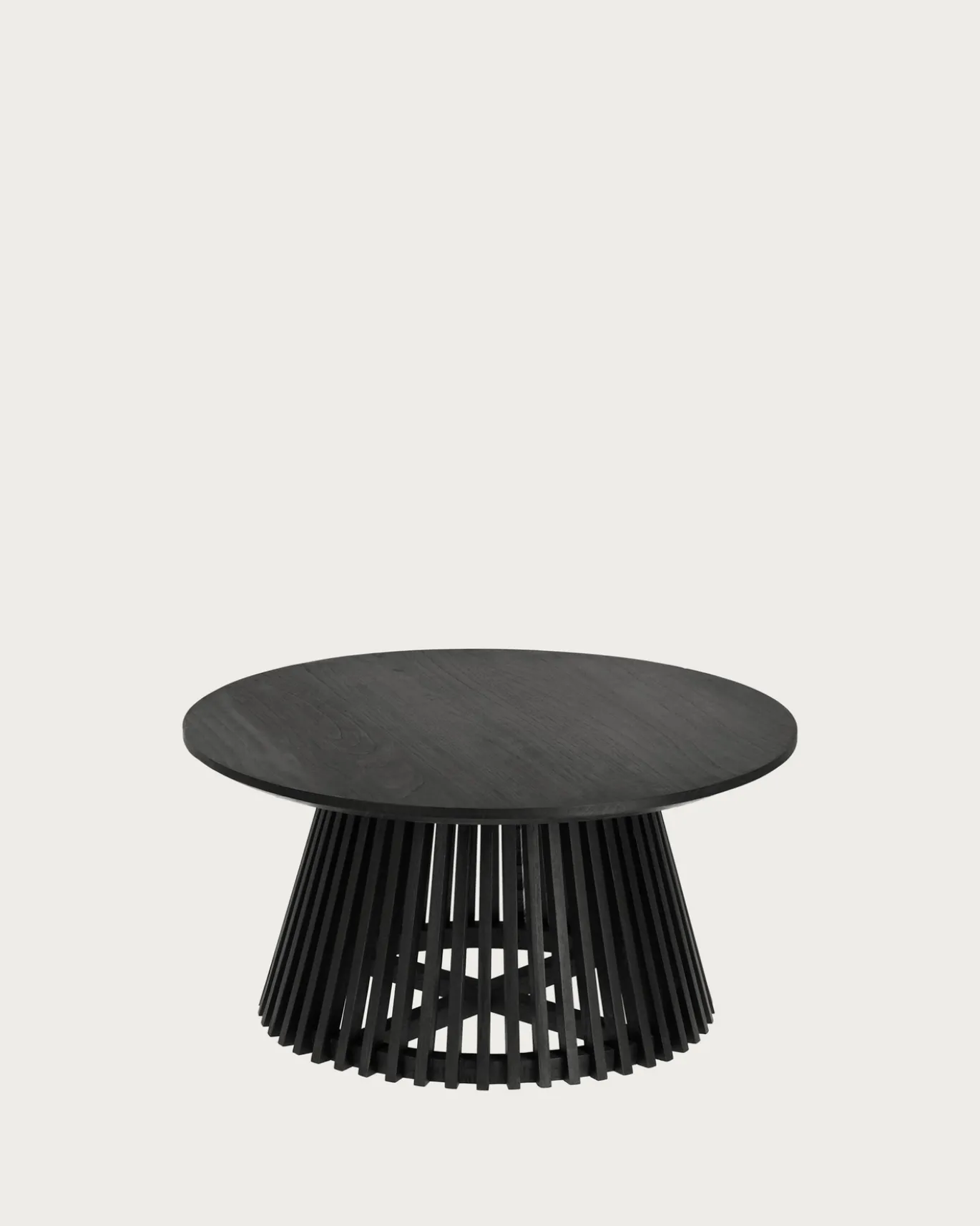 Kave Home Salontafel Jeanette Ø80cm Zwart