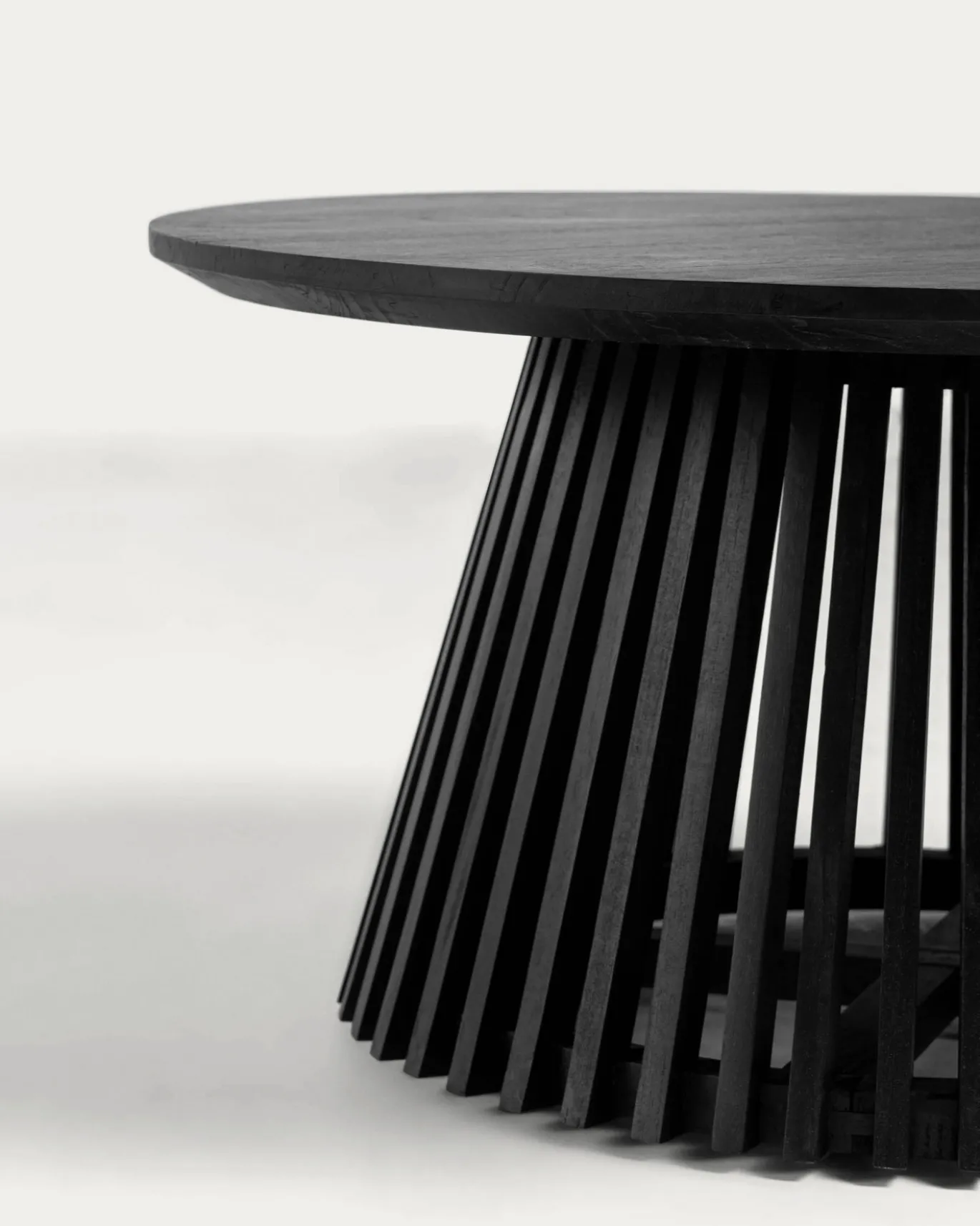 Kave Home Salontafel Jeanette Ø80cm Zwart