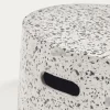 Kave Home Salontafel Jenell Wit Terrazzo Ø52cm
