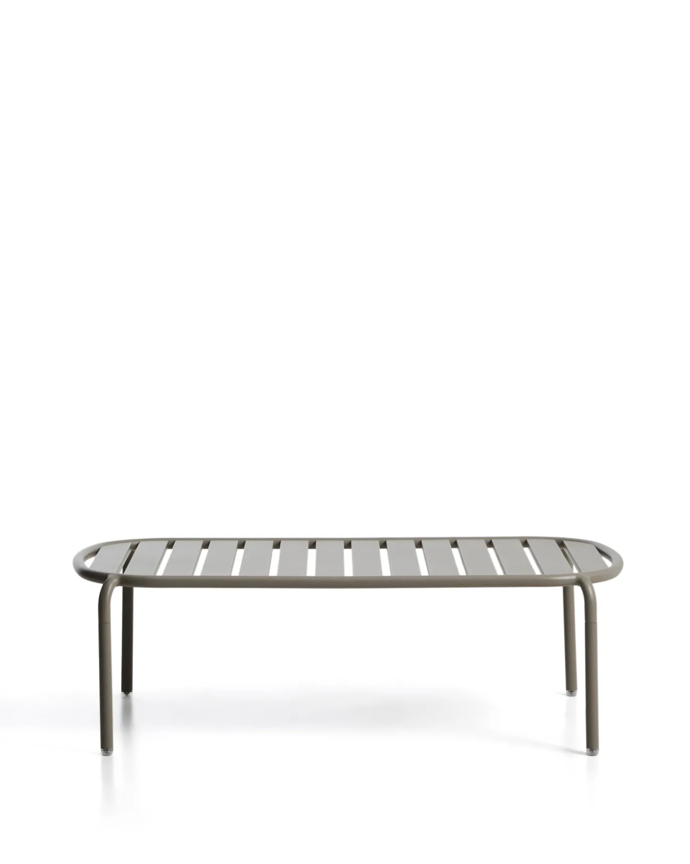 Kave Home Salontafel Joncols Outdoor Aluminium Taupe 113cm