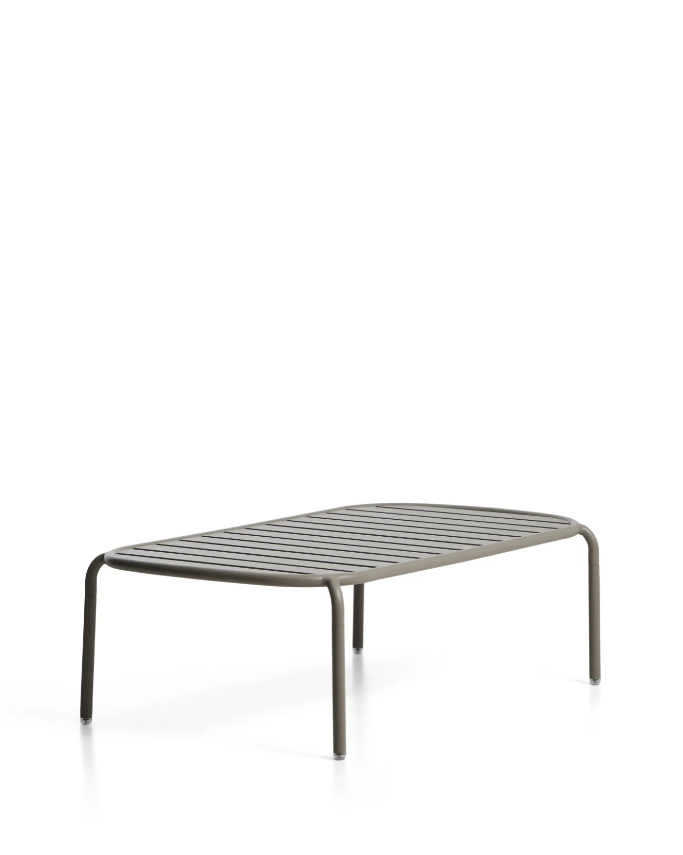 Kave Home Salontafel Joncols Outdoor Aluminium Taupe 113cm