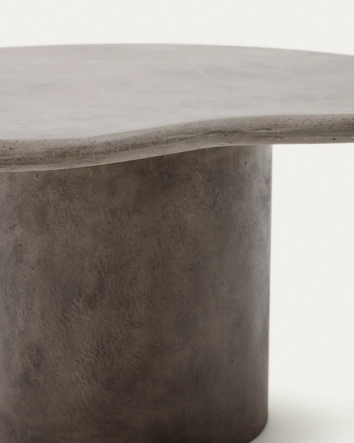 Kave Home Salontafel Macarella Grijs Cement 83x77cm