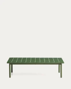 Kave Home Salontafel Maurina Staal Tegels Groen 122cm