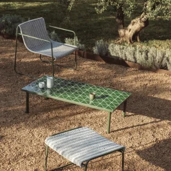 Kave Home Salontafel Maurina Staal Tegels Groen 122cm