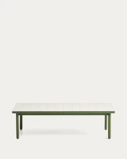 Kave Home Salontafel Maurina Staal Tegels Beige 122cm