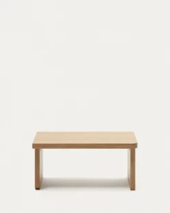 Kave Home Salontafel Oaq Eikenfineer Natuurlijk 82x60cm