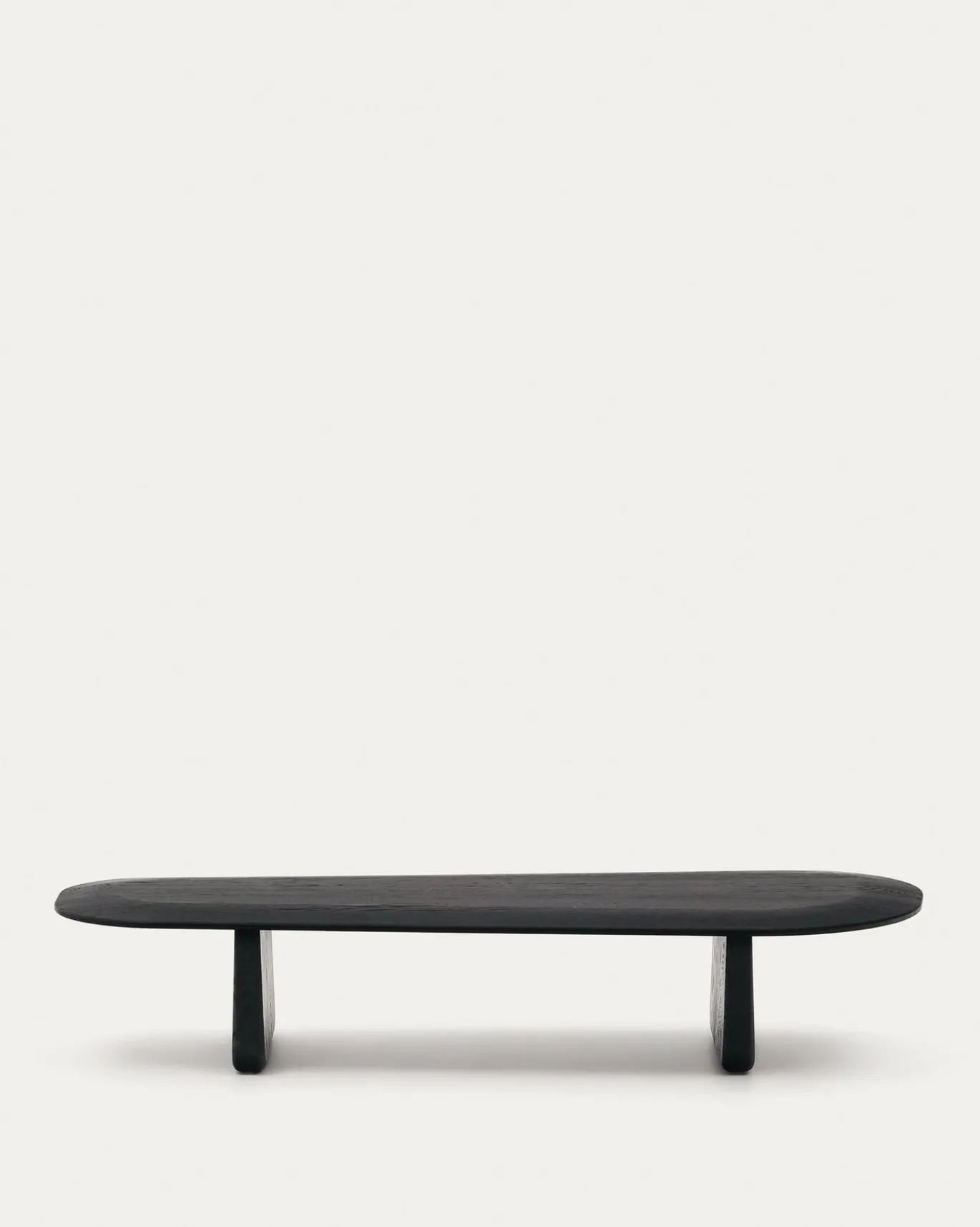 Kave Home Salontafel Pirita Eikenhout Zwart 146x56,5cm